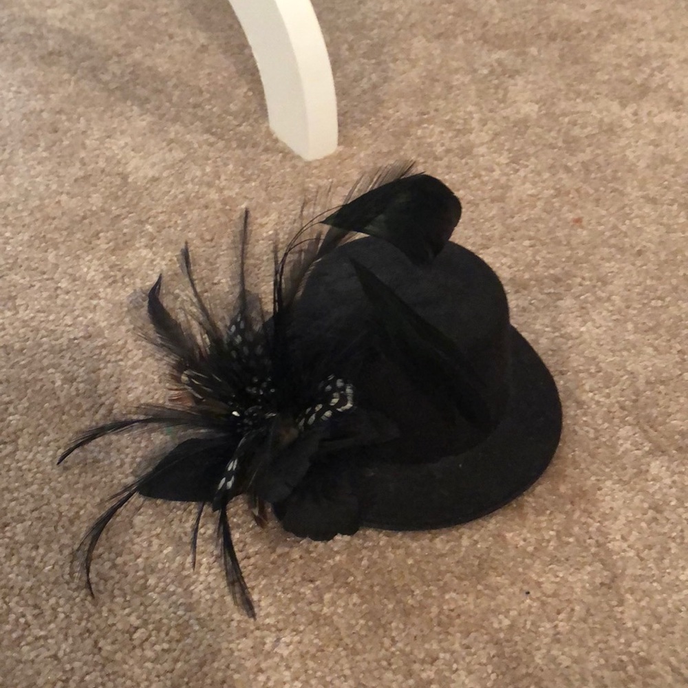 Peacock or gala event hat. Custom made.